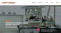 Desktop Screenshot of kurt-koenig.com.pl