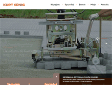 Tablet Screenshot of kurt-koenig.com.pl