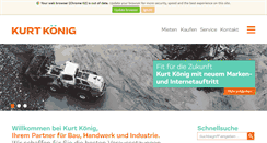 Desktop Screenshot of kurt-koenig.de